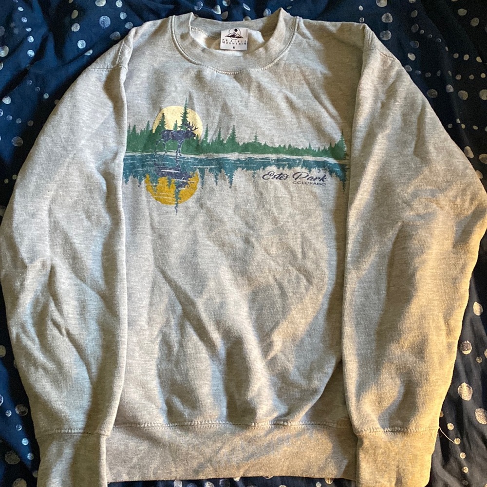 Estes Park Colorado crewneck